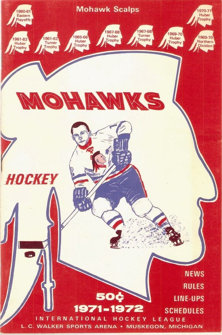 Muskegon Mohawks Hockey Programs Muskegon Mohawks IHL 196584