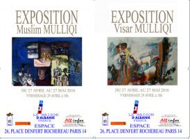 Muslim Mulliqi Ekspozit e piktorve kosovar Muslim dhe Visar Mulliqi n Paris