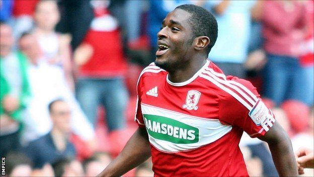 Mustapha Carayol BBC Sport Middlesbrough39s Mustapha Carayol out for four