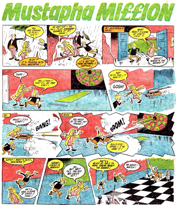 Mustapha Million Wacky Comics This Week In 1979 Cheeky