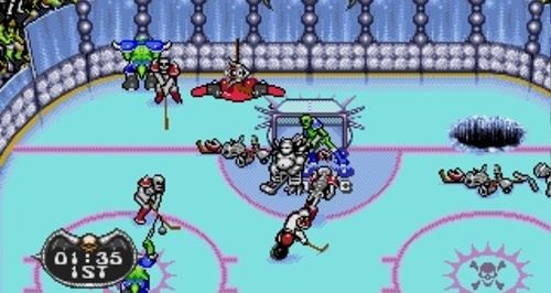 Mutant League Hockey NotMegaDriving Mutant League Hockey Sega Addicts