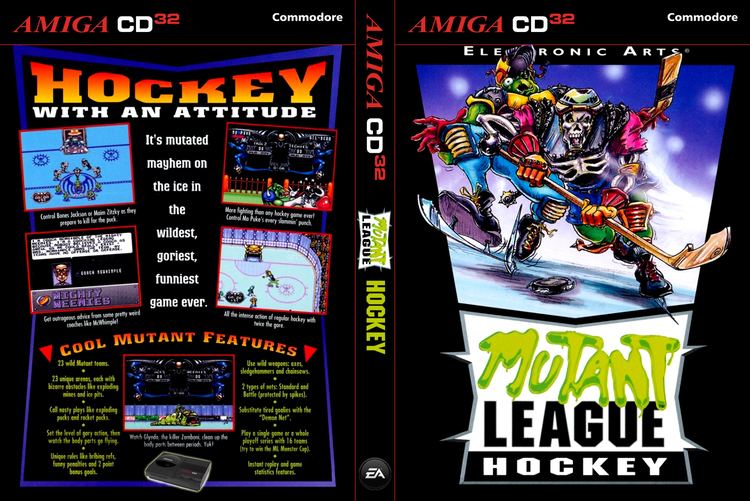 Mutant League Hockey Unreleased Amiga game Mutant League Hockey by Ocean Software