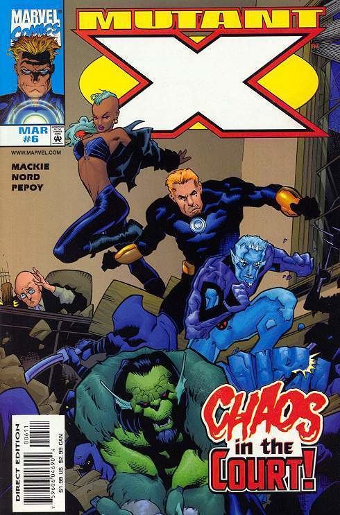 Mutant X (comics) SpiderFanorg Comics Mutant X
