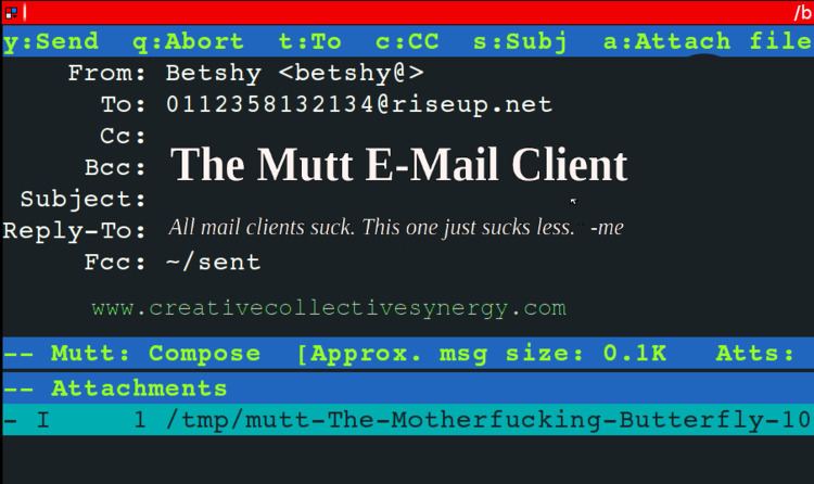 Mutt (email client)
