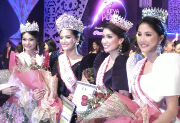 Mutya ng Pilipinas 2012 Top Winners at Mutya ng Pilipinas 2012 Camille Guevarra and