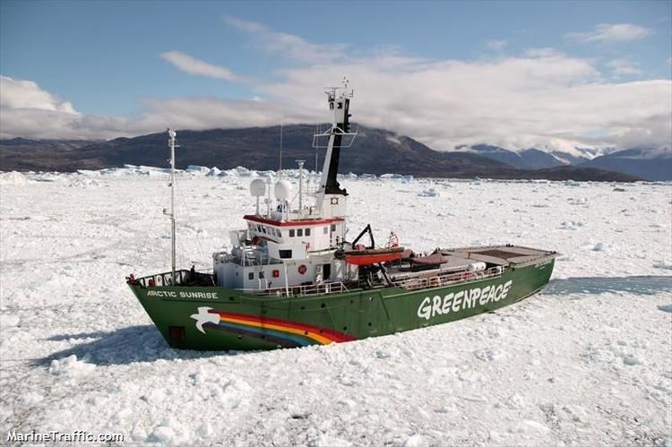 MV Arctic Sunrise Vessel details for ARCTIC SUNRISE ResearchSurvey Vessel IMO