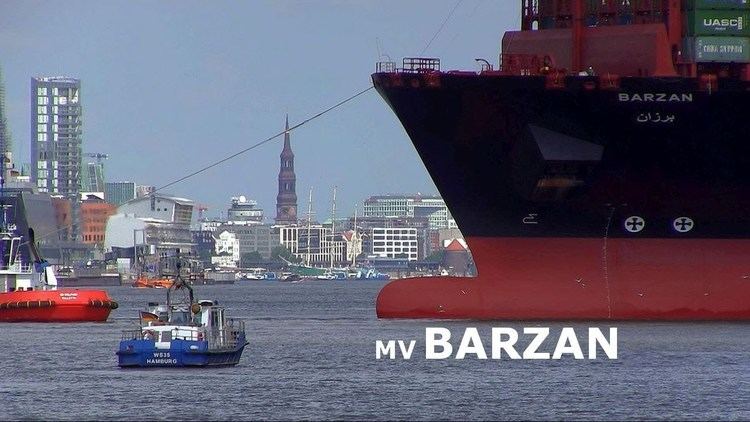 MV Barzan MV quotBARZANquot Longest Container Ship of the World First Visit in Port