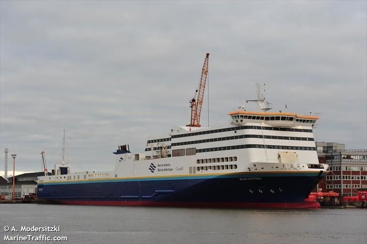 MV Blue Puttees Vessel details for BLUE PUTTEES RoRoPassenger Ship IMO