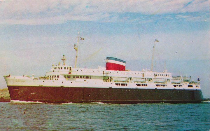 MV Bluenose Ships and Harbours Photos MVBluenose Yarmouth NovaScotia 1958