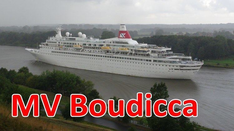 MV Boudicca Cruise ship MV Boudicca at Kiel Canal YouTube