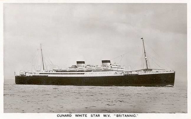 MV Britannic (1929) Image