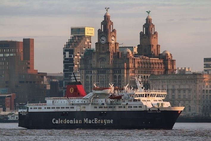 MV Caledonian Isles Argyll News Andy Mahon Caledonian Isles on first visit to Cammell