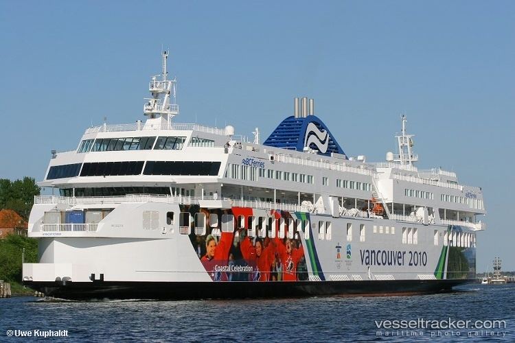 MV Coastal Celebration BC Ferries Allision 2 Shipwreck Log