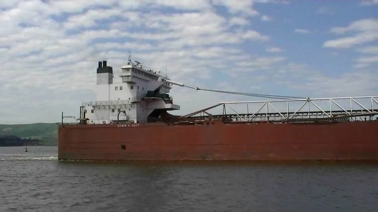 MV Edwin H. Gott Great Lakes freighter Edwin H Gott YouTube