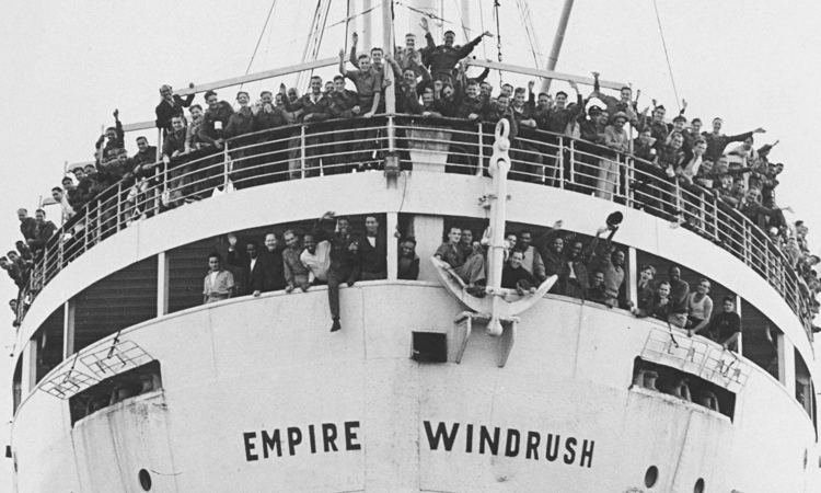 MV Empire Windrush The German super liner seized by England as a war prize in 1945