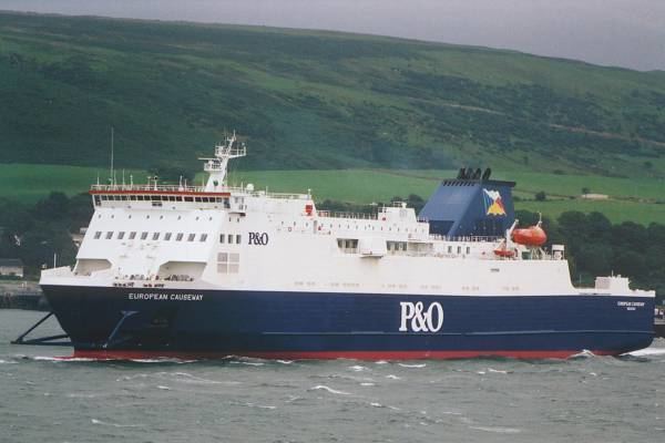 MV European Causeway Print Page roroferry and cruises vesselz