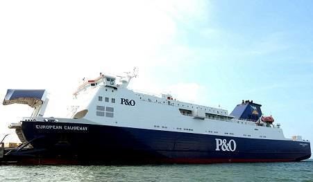 MV European Causeway PampO Superferry Twins Refit And Return To Service