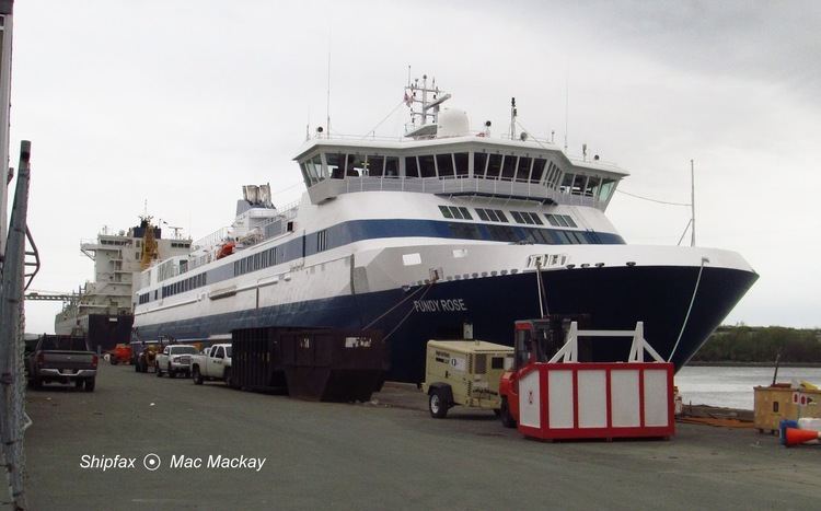 MV Fundy Rose Shipfax Fundy Rose sea trials