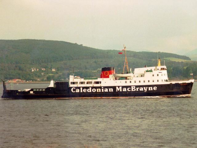 MV Glen Sannox Caledonian MacBrayne Old Vessels