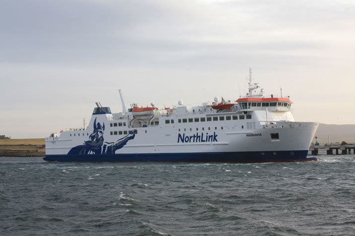 MV Hamnavoe New Hamnavoe Livery NorthLink Ferries