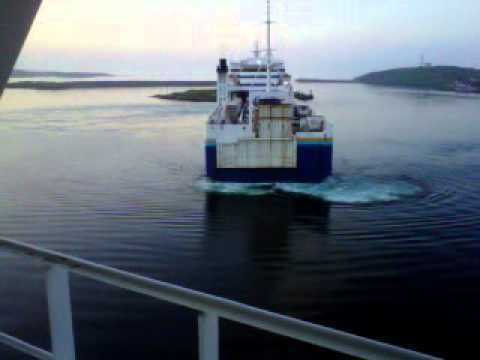 MV Highlanders Marine Atlantic Ferry MV Highlanders Docking in Port Aux Basque