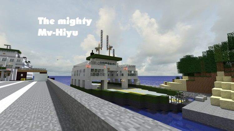 MV Hiyu Washington State Ferry MVHiyu Minecraft Project