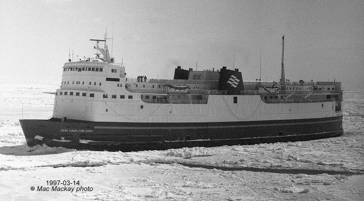 MV John Hamilton Gray Shipfax Fifteen years ago a bargain for 8