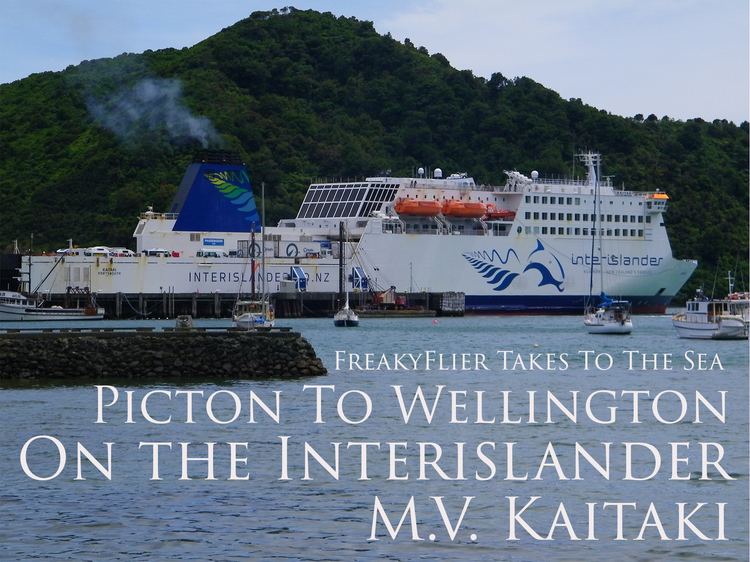 MV Kaitaki FreakyFlier Takes To The Sea Picton To Wellington On The