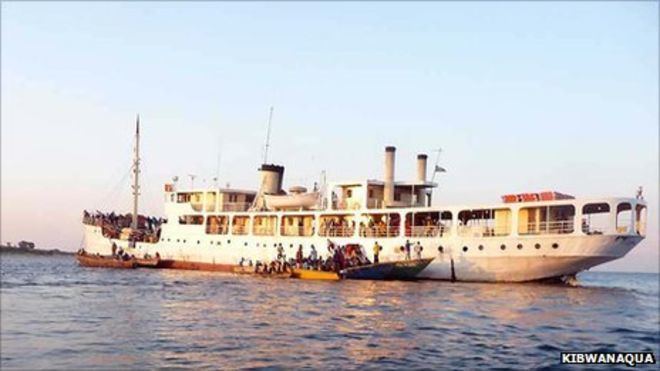 MV Liemba Hope yet for African Queen gunboat on Lake Tanganyika BBC News