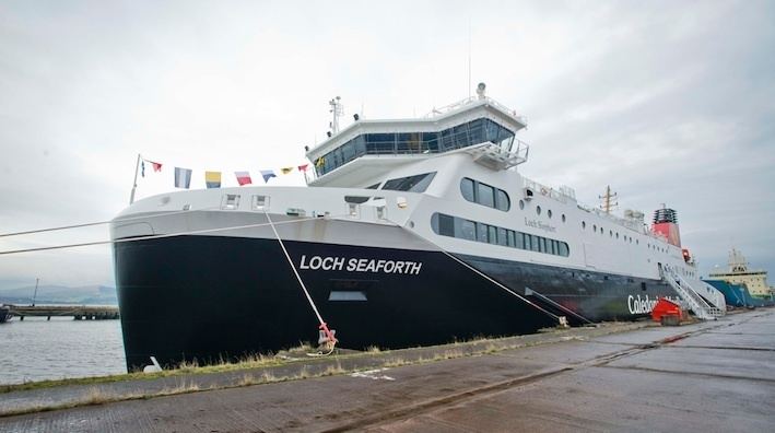 MV Loch Seaforth (2014) Argyll News Take a tour with the Transport Minister on visit to MV