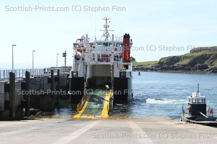 MV Lochnevis ScottishPrintscom Calmac 17 MV Lochnevis Isle of Muck