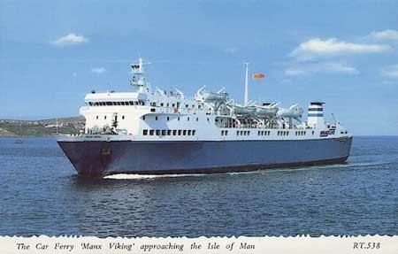 MV Manx Viking Isle of Man Steam Packet Company Ship Postcards Page 6 19812004