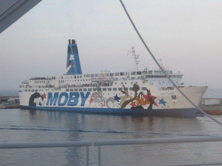 MV Moby Corse The ferry site