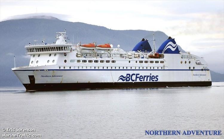 MV Northern Adventure Vessel details for NOTHERNADVENTURE RoRoPassenger Ship IMO