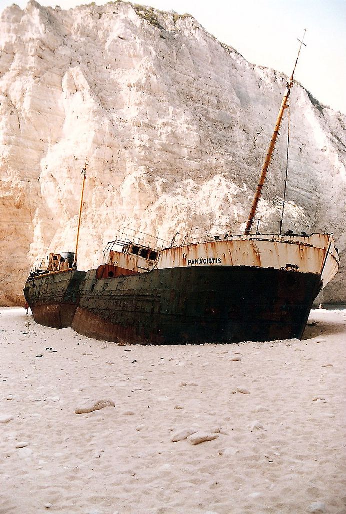 MV Panagiotis Wreck of the MV Panagiotis Zakynthos September 1989 Flickr