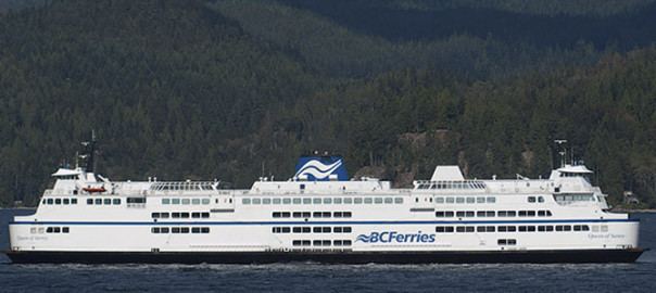 MV Queen of Surrey The Beauty and the Beast The Coast and BC Ferries Robertdallcom