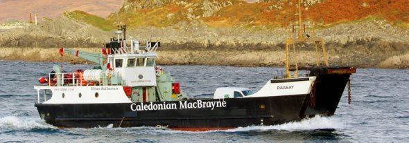 MV Raasay CMAL Caledonian Maritime Assets Ltd MV Raasay