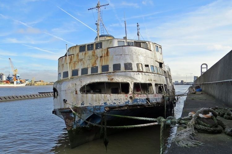 MV Royal Iris Boats Derelict London