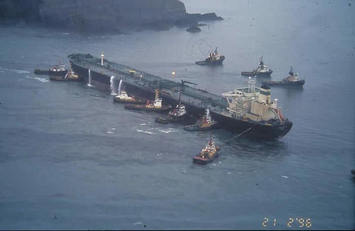 MV Sea Empress Sea Empress Court case follows tanker39s second accident The