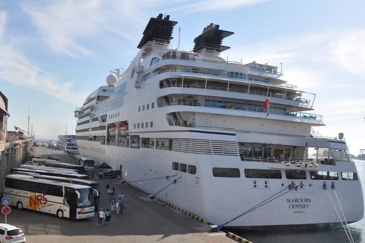 MV Seabourn Odyssey BSNews Cruise ship SEABOURN ODYSSEY has arrived in Odessa from
