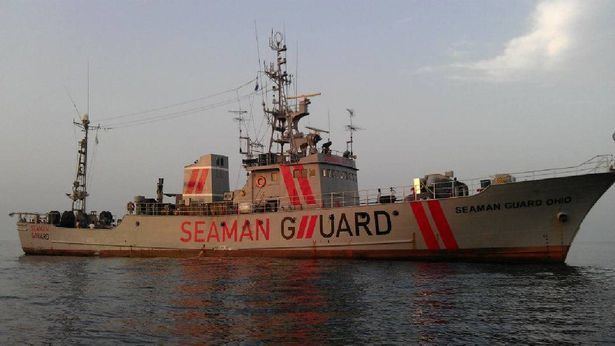 MV Seaman Guard Ohio Seaman Guard Ohio crew including Bootle man Paul Towers told