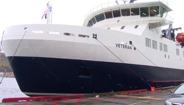 MV Veteran Province shows off new MV Veteran Newfoundland amp Labrador CBC News