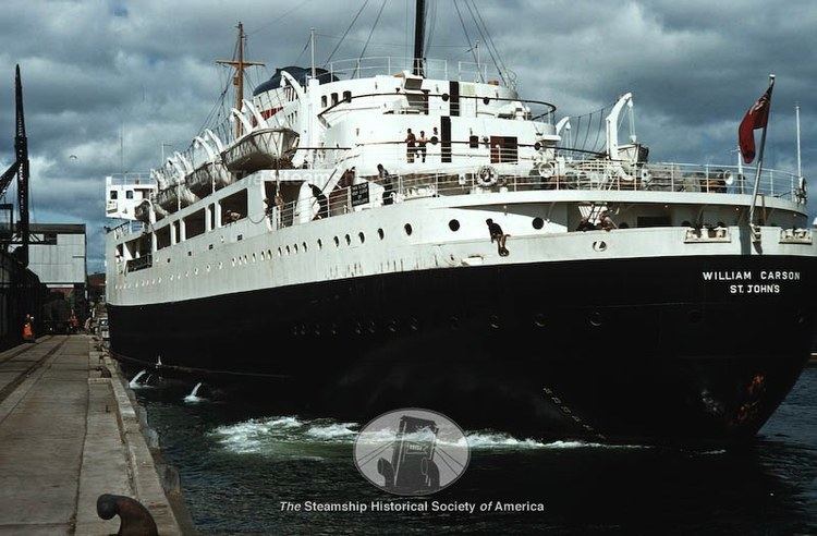 MV William Carson MV William Carson The Steamship Historical Society of America