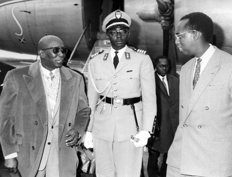 Mwambutsa IV of Burundi Arrival of Mwambutsa IV Bangiricenge in Brussels 17 October 1963