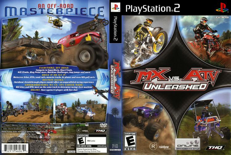 MX vs. ATV Unleashed MX Vs ATV Unleashed Cover Download Sony Playstation 2 Covers The