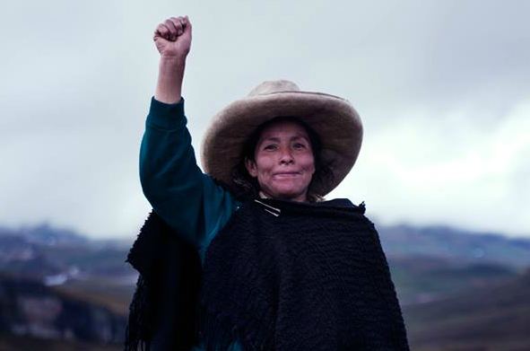 Máxima Acuña ESCRNet members demand protection for woman human rights defender