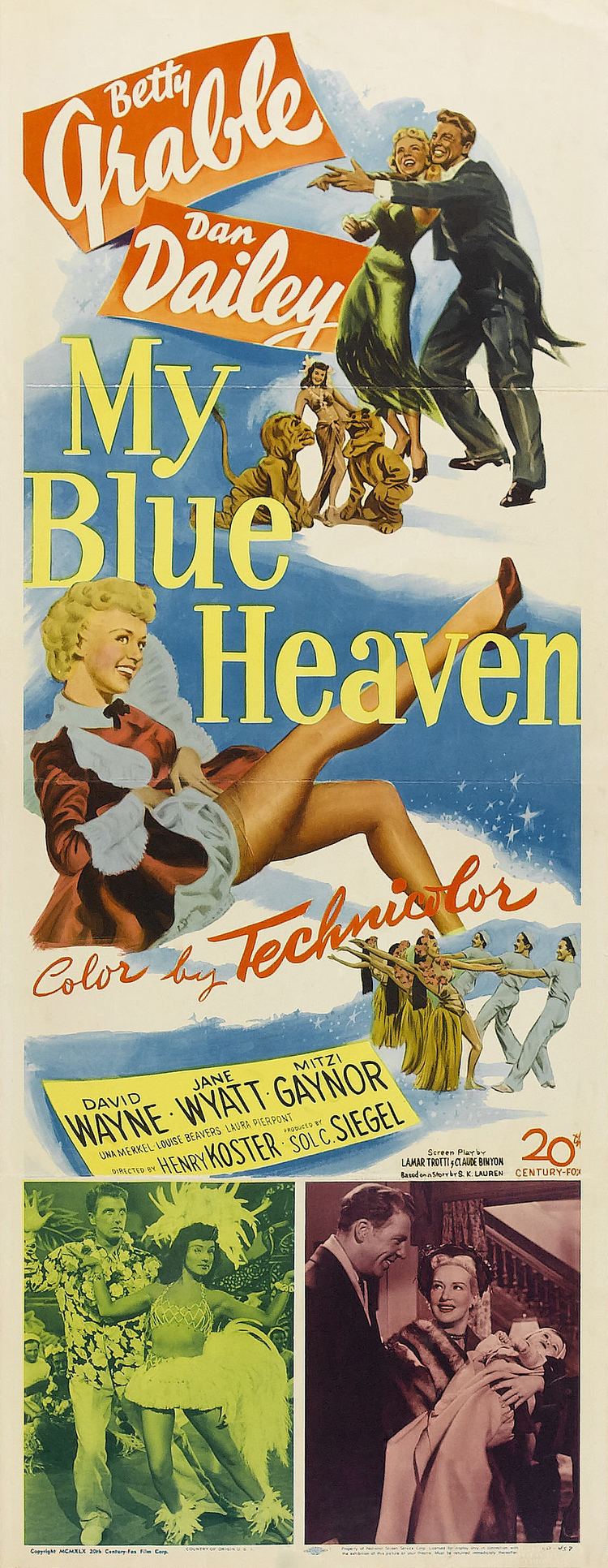 My Blue Heaven (1950 film) My Blue Heaven 1950