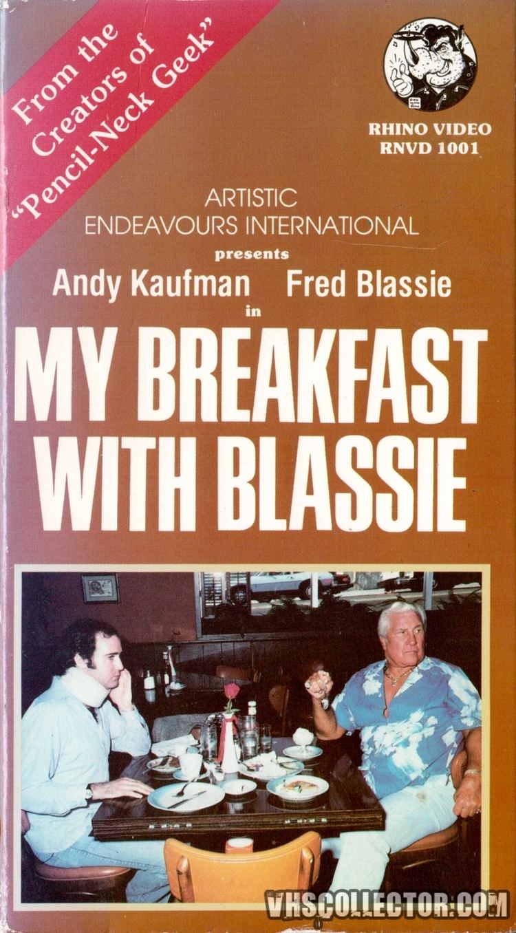 My Breakfast with Blassie My Breakfast With Blassie VHSCollectorcom Your Analog Videotape