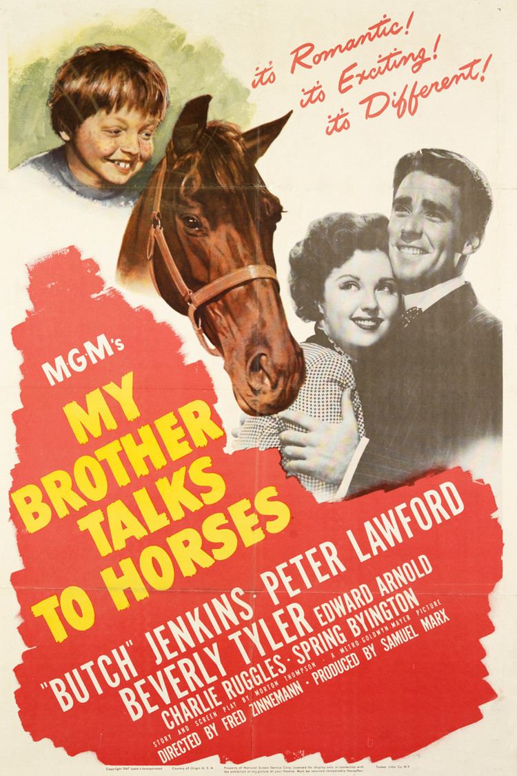 My Brother Talks to Horses wwwgstaticcomtvthumbmovieposters3663p3663p
