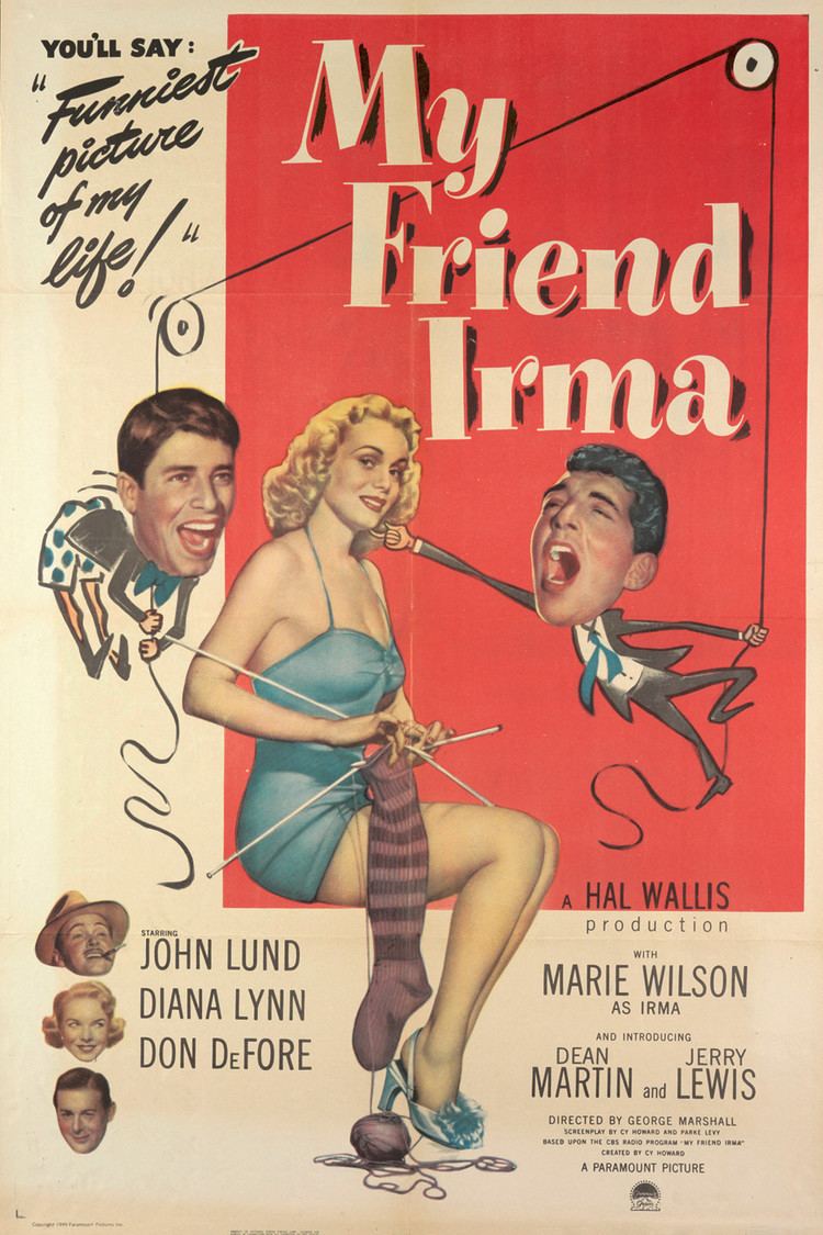 My Friend Irma (film) wwwgstaticcomtvthumbmovieposters94p94pv8